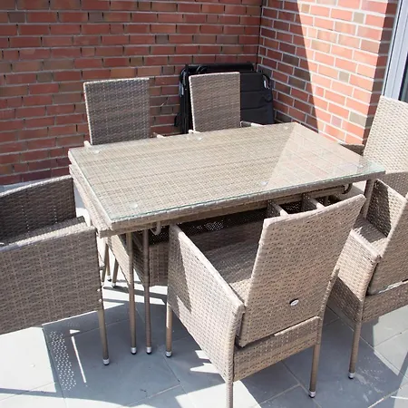 Apartment Haus In Mit Kostenlosem Strandkorb *